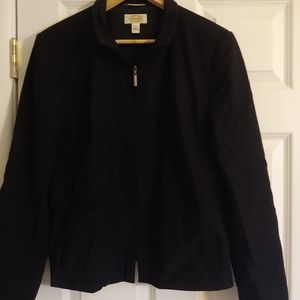 Black zip jacket